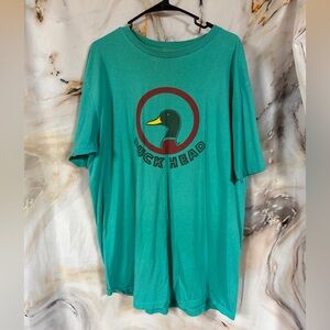 Vintage 90s Duckhead Green Tee Shirt